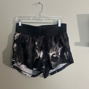 Under Armour Black and Gray Athletic Shorts